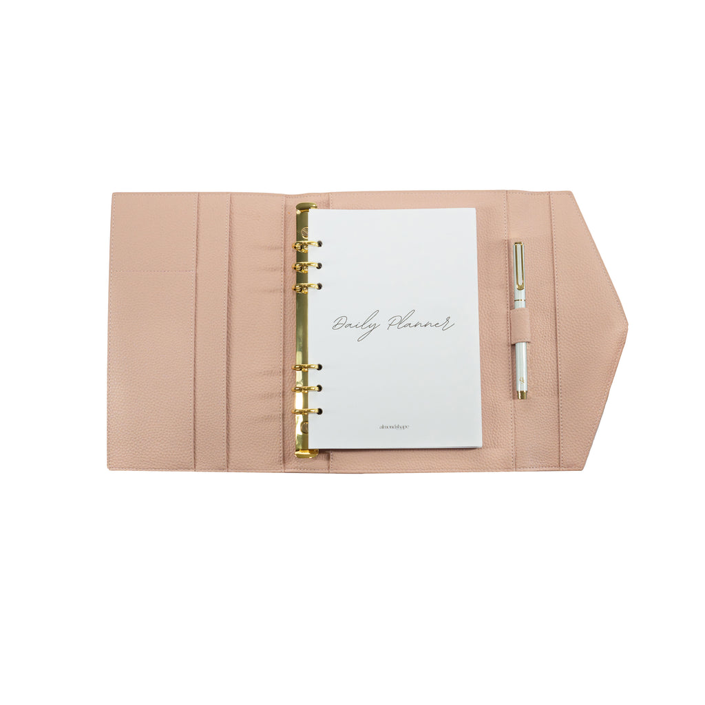 A5 Planner Organizer (6-Ring) | Petal Creme