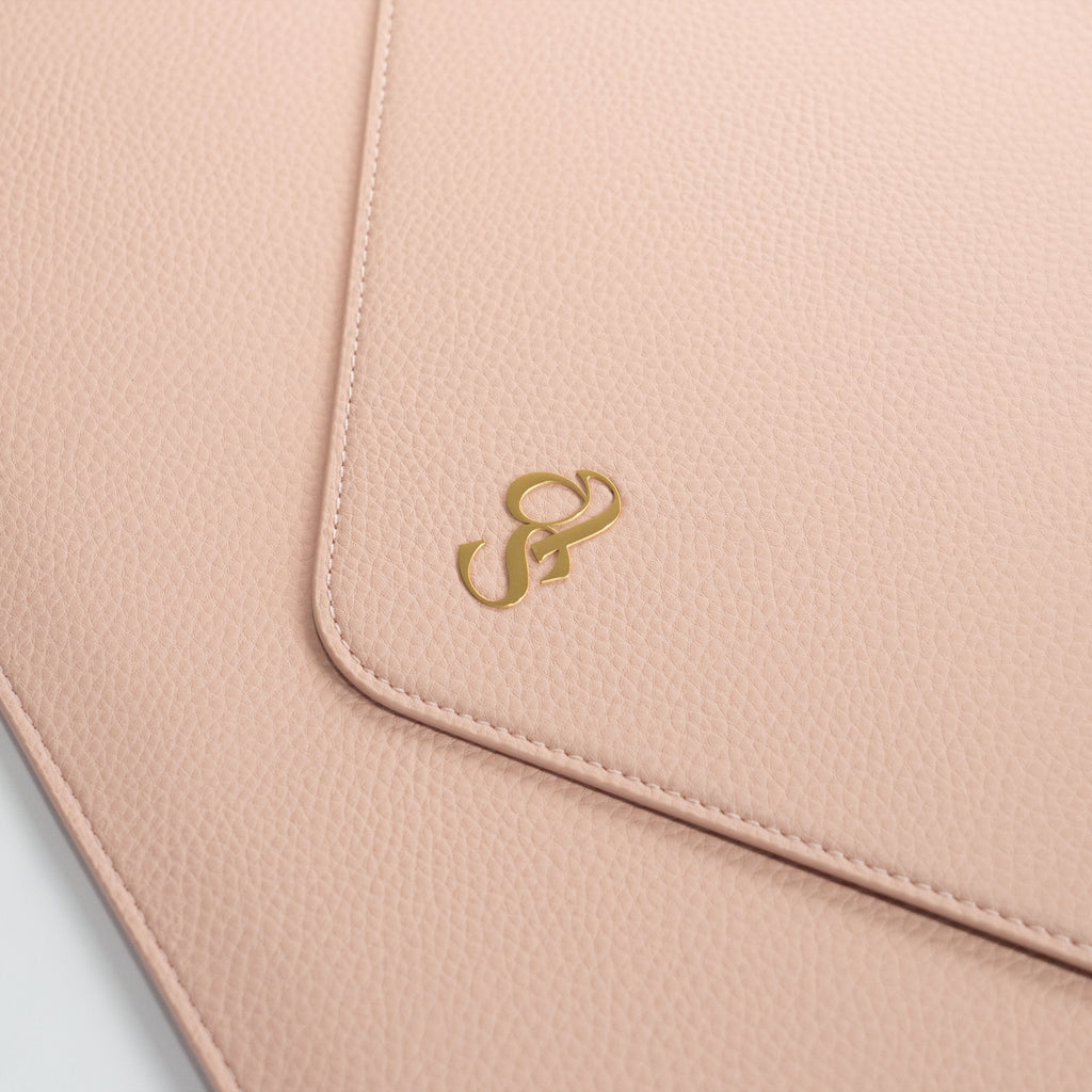 14 Inch Slimline Laptop Sleeve | Petal Creme