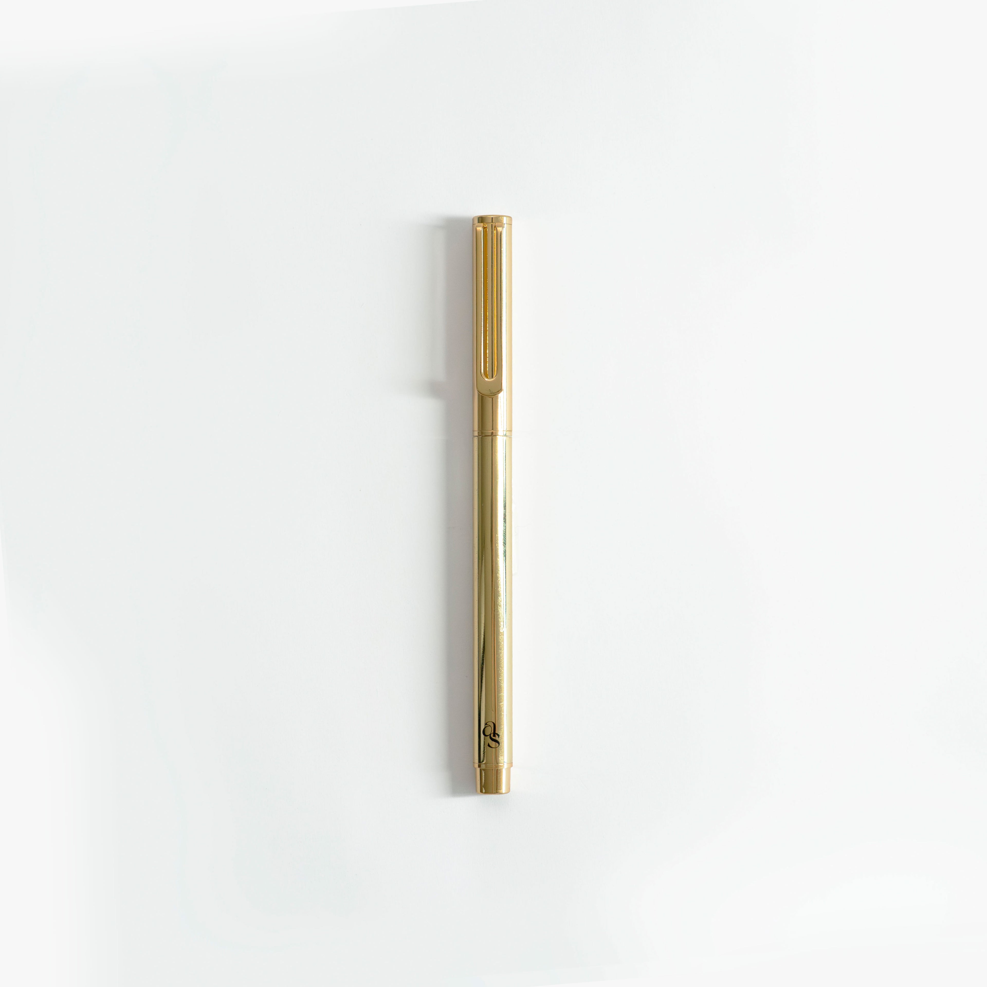 Signature Refillable Gel Pen | Gold