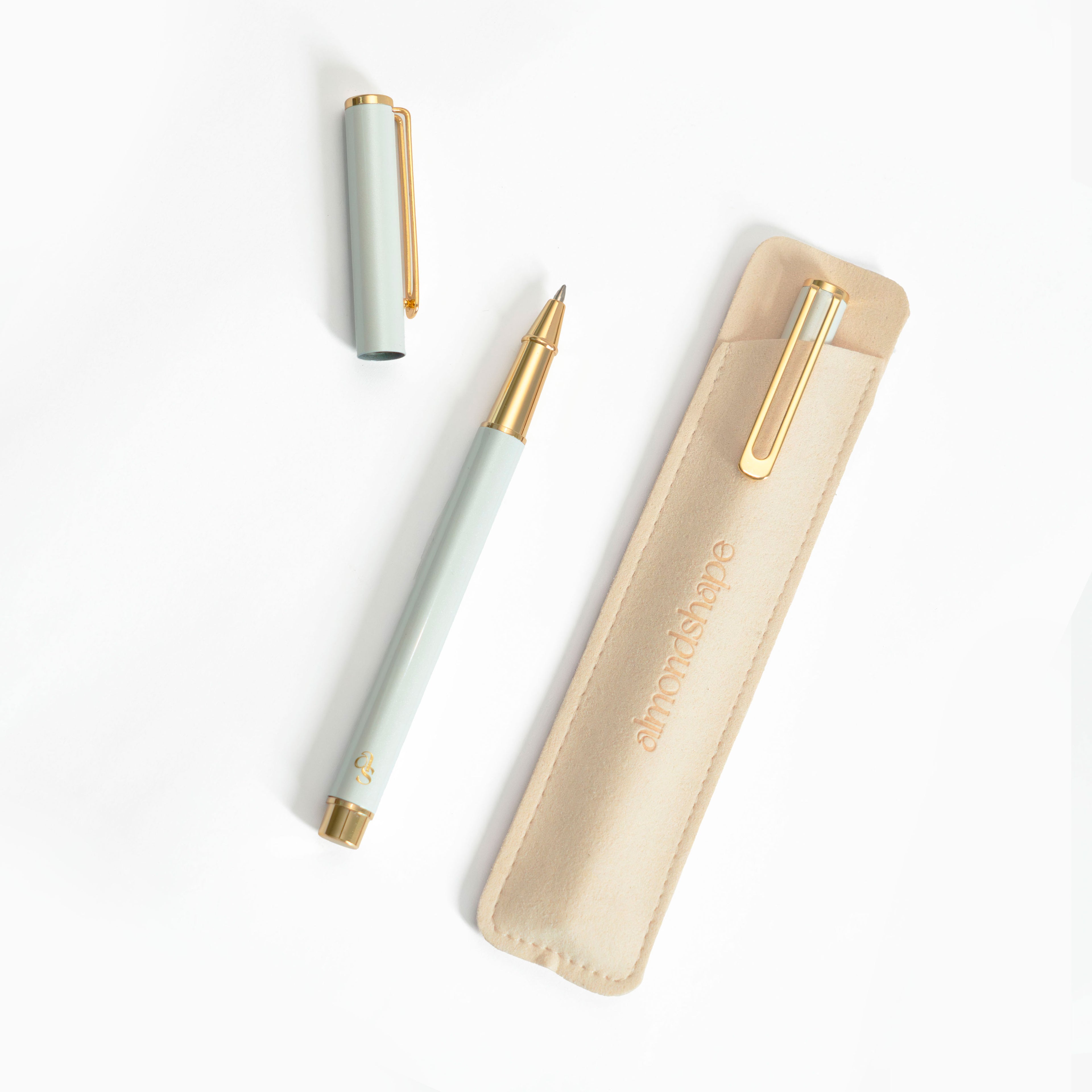 Signature Refillable Gel Pen | Pearl White