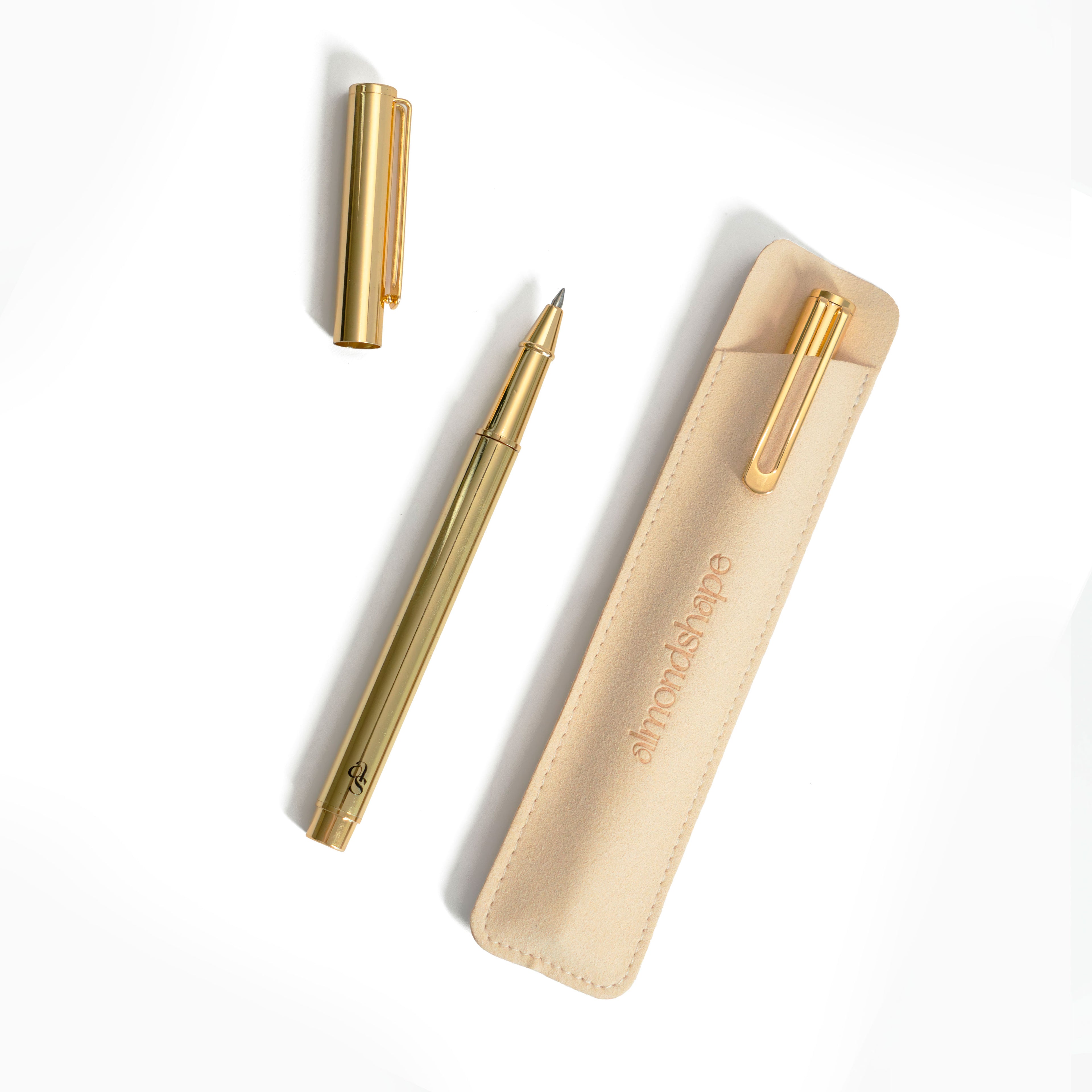 Signature Refillable Gel Pen | Gold