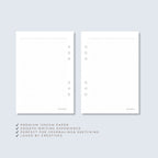 A5 Insert | Bullet Grid