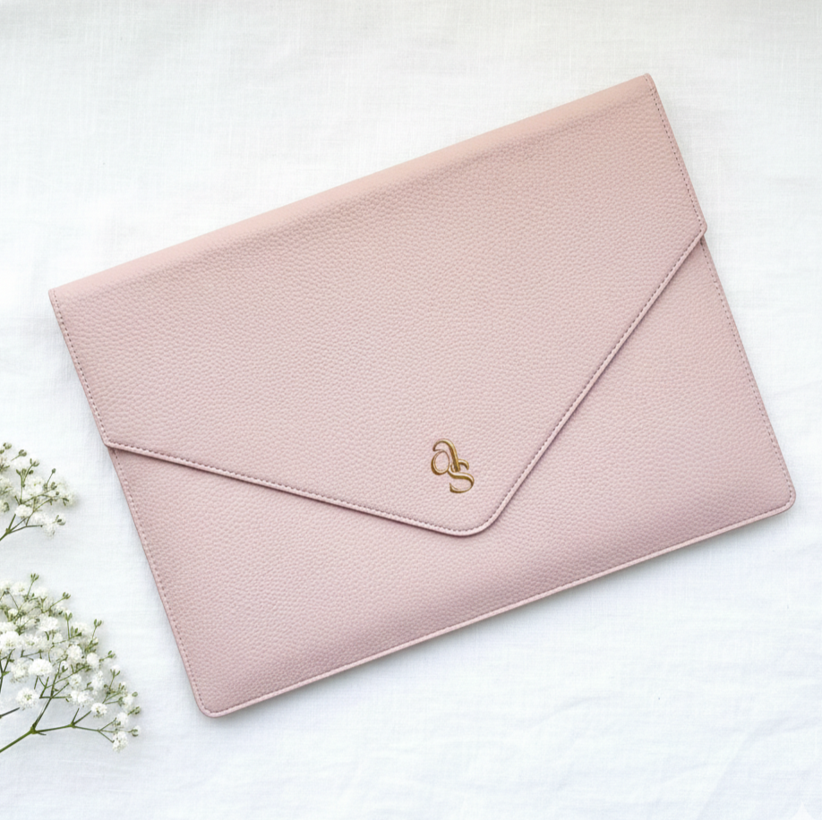 14 Inch Slimline Laptop Sleeve | Petal Creme