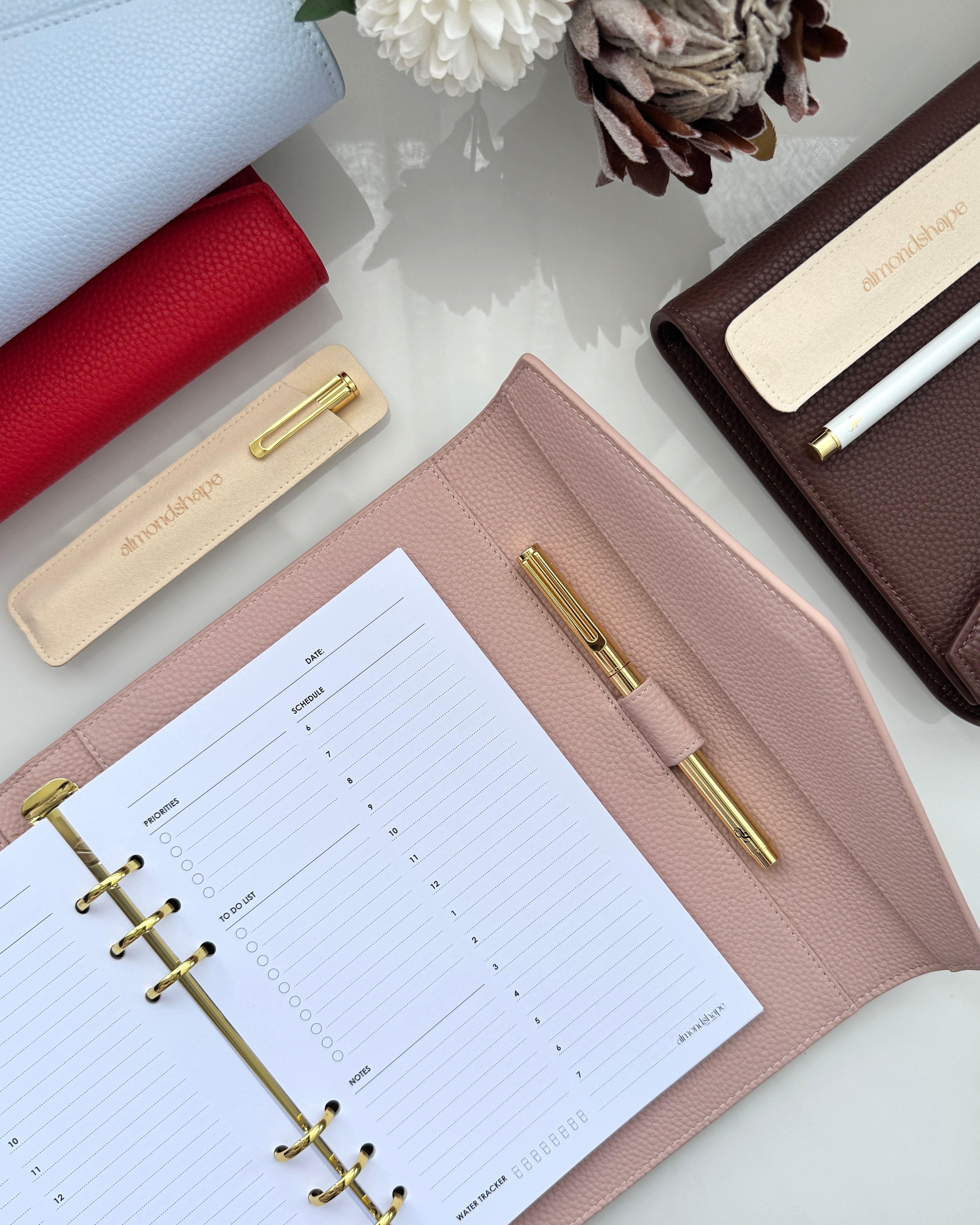 A5 Planner Organizer (6-Ring) | Petal Creme