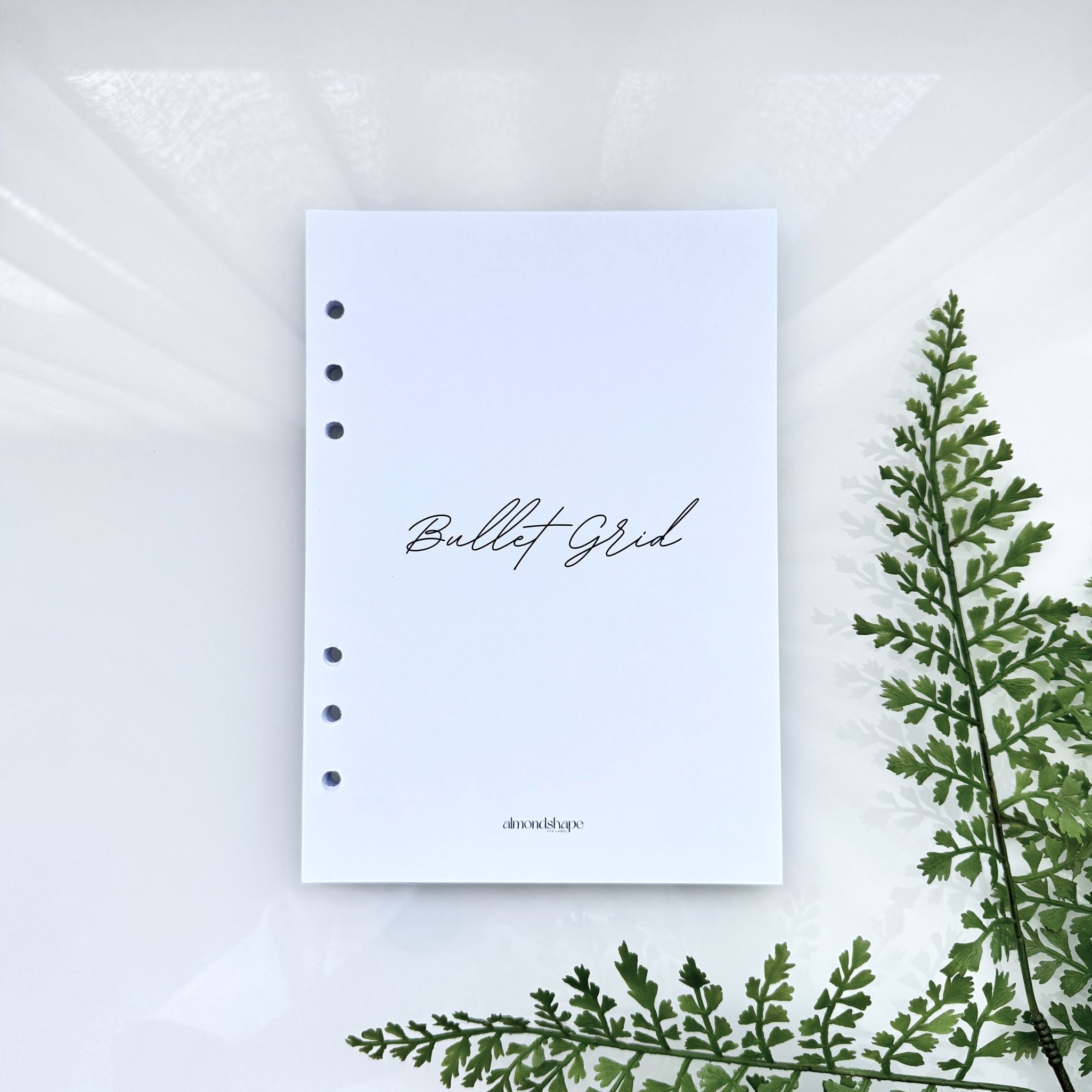 A5 Insert | Bullet Grid