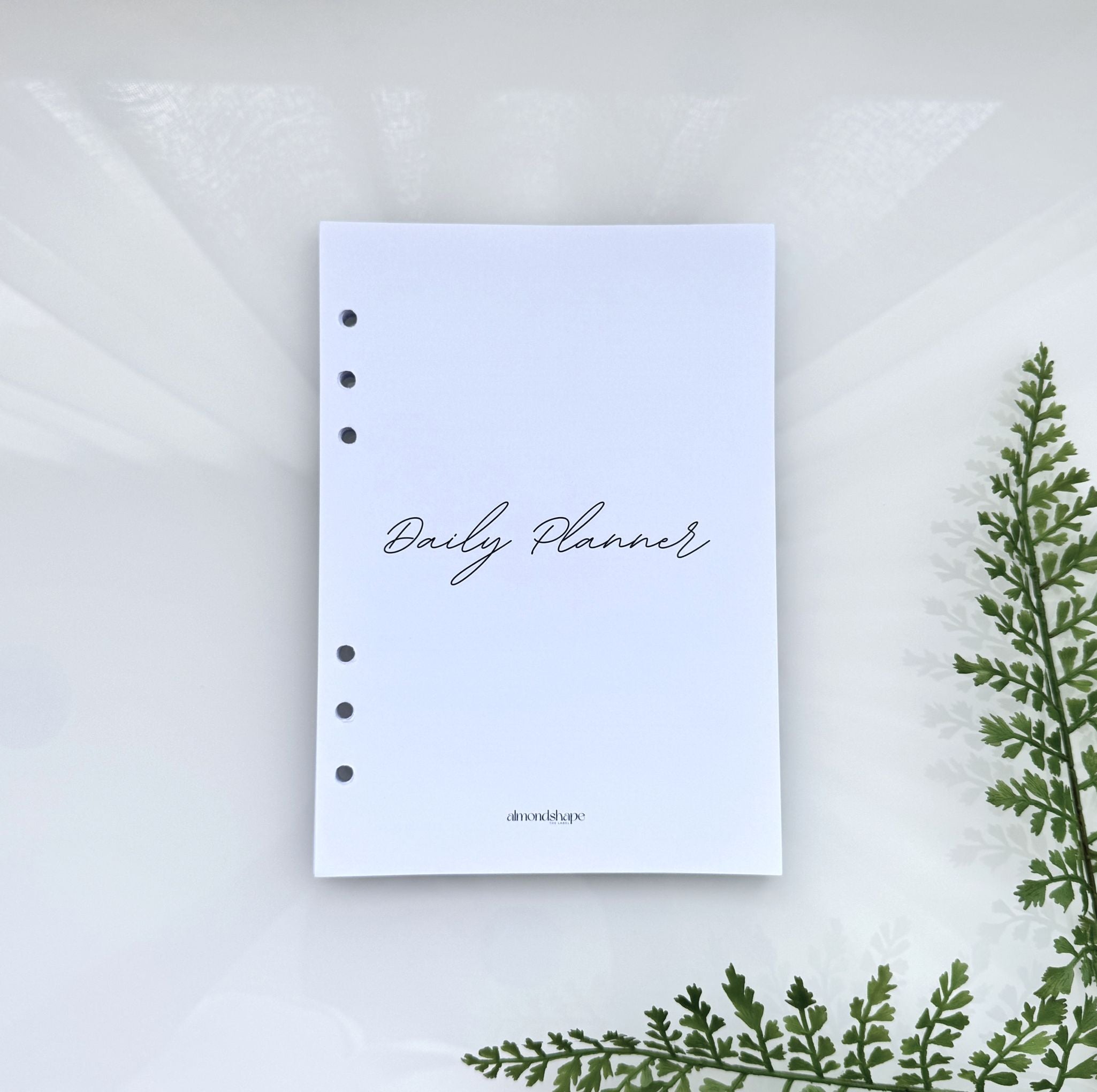 A5 Insert | Daily Planner