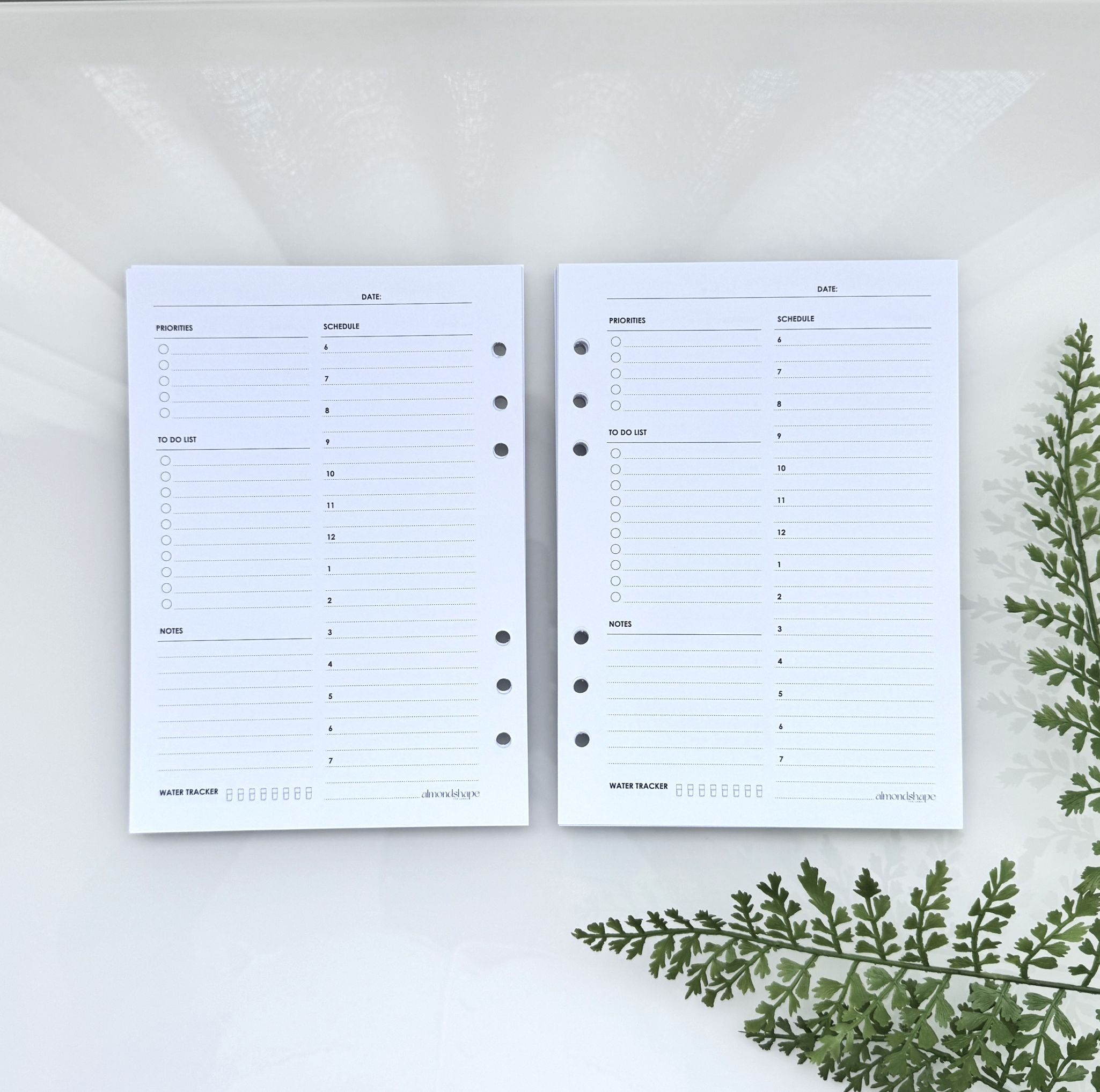 A5 Insert | Daily Planner