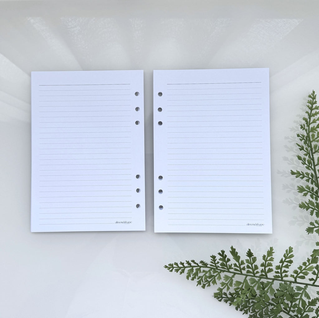 A5 Insert | Simply Ruled