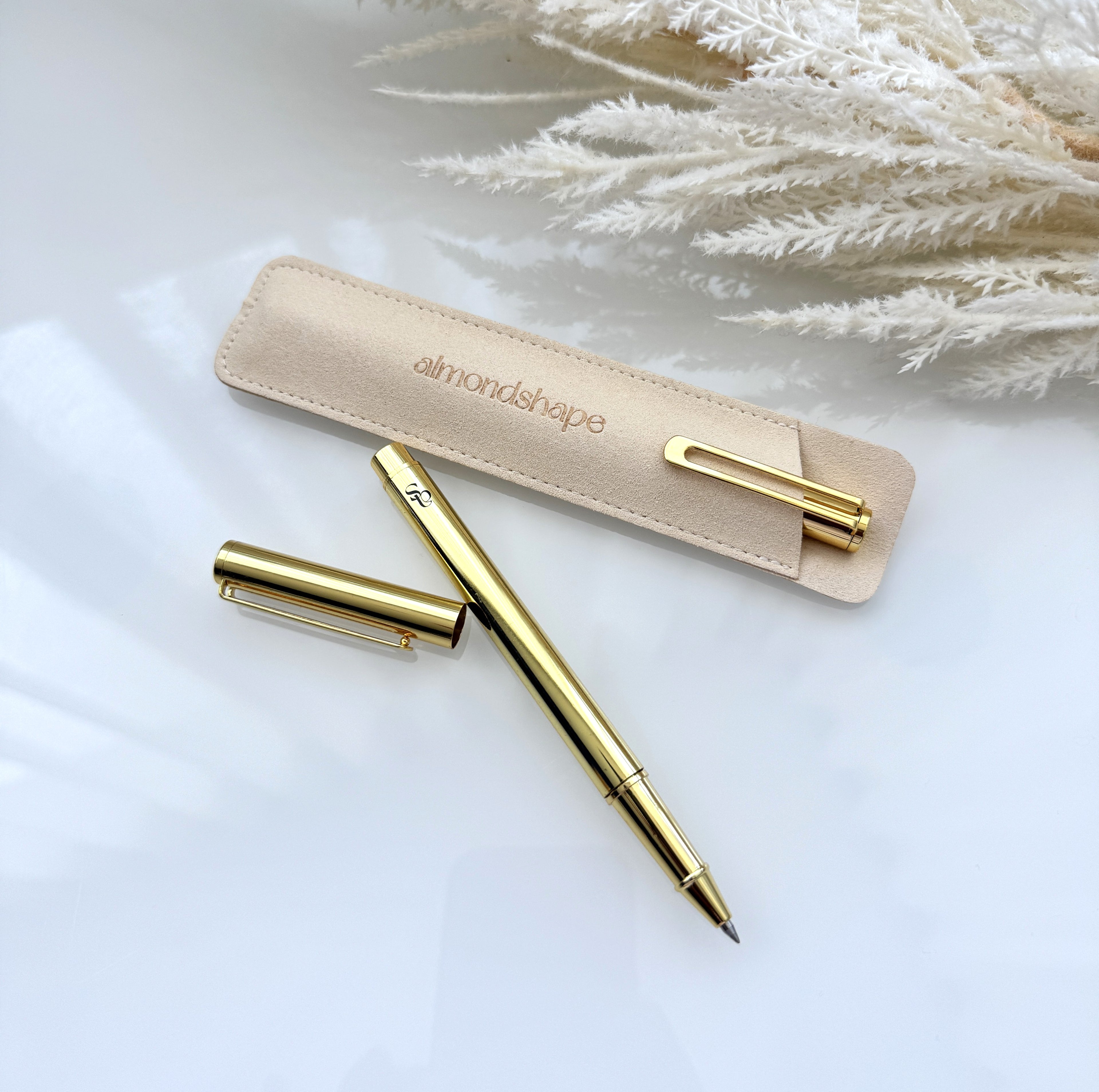 Signature Refillable Gel Pen | Gold